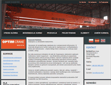 Tablet Screenshot of optim-crane.eu